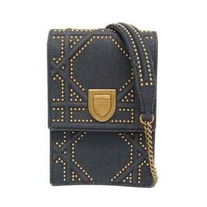 CHRISTIAN DIOR Blue Shoulder Bag